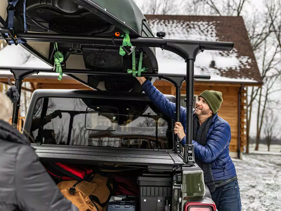 BAKFlip MX4 TS Hard Folding Tonneau Cover w/ T-Slot Rails - 449426TS
