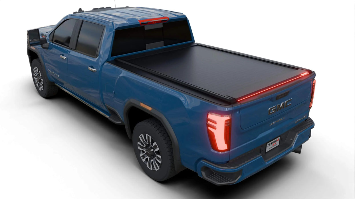 Tessera Roll+ Spring-Assisted Retractable Tonneau Bed Cover For 20-26 GMC/Chevrolet Sierra/Silverado 2500/3500 HD 8'  Bed - 5212062603104