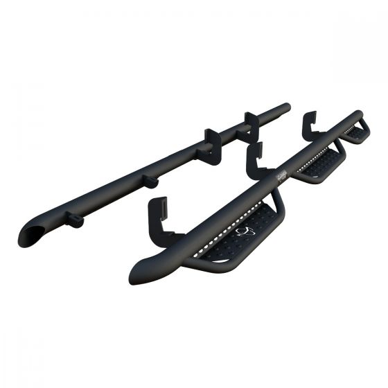 Ranch Hand Midnight 6-Step Running Steps For 2007-2019 GMC/Chevrolet Sierra/Silverado 1500/2500/3500 - MRSC071C6B6S