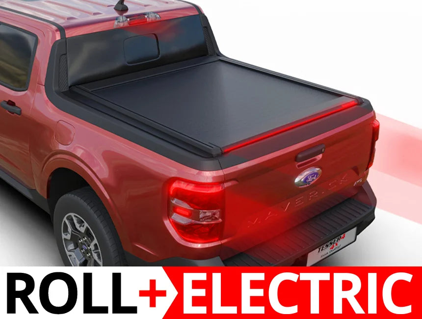 Tessera Roll+ Electric Retractable Tonneau Bed Cover For 22-26 Ford Maverick 4'4"  Bed - 5212062603258