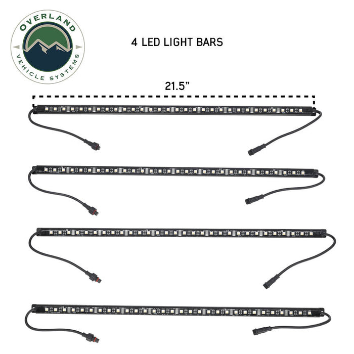 OVS 4 Piece Universal LED Light Kit With Plug and Play - 30100400