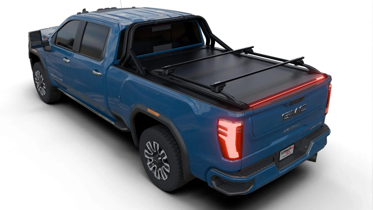Tessera Roll+ Spring-Assisted Retractable Tonneau Bed Cover For 15-19 GMC/Chevrolet Sierra/Silverado 2500/3500 HD 6'6"  Bed - 5212062603586