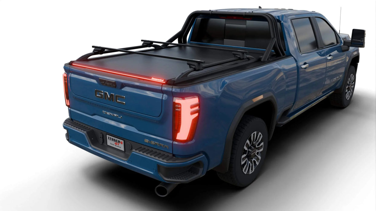Tessera Roll+ Spring-Assisted Retractable Tonneau Bed Cover For 15-19 GMC/Chevrolet Sierra/Silverado 2500/3500 HD 6'6"  Bed - 5212062603586