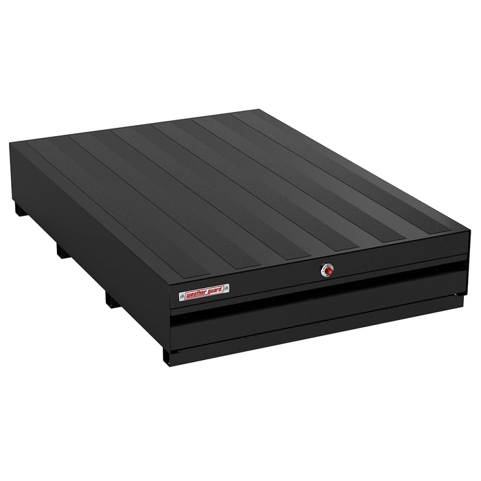 Weather Guard 72" Pack Rat Drawer Unit, Black, 72" x 49.5" x 13" - 3713-5-04