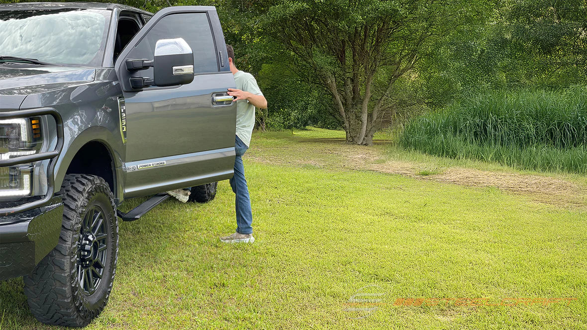 Steelcraft Power Glide Retractable Powersteps For 2015-2020 Ford F-150