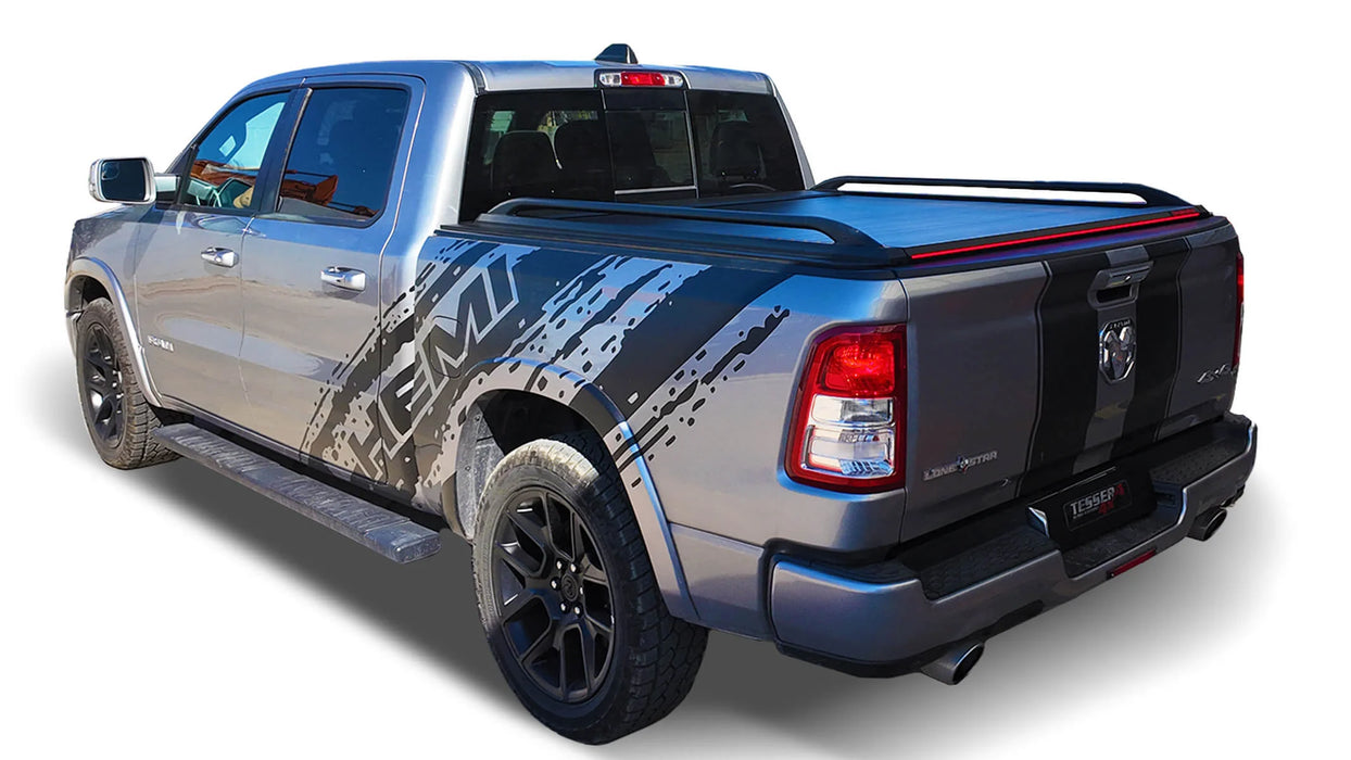 Tessera Roll+ Electric Retractable Tonneau Bed Cover For 09-18 Dodge RAM 1500 8'  Bed - 5212062603722
