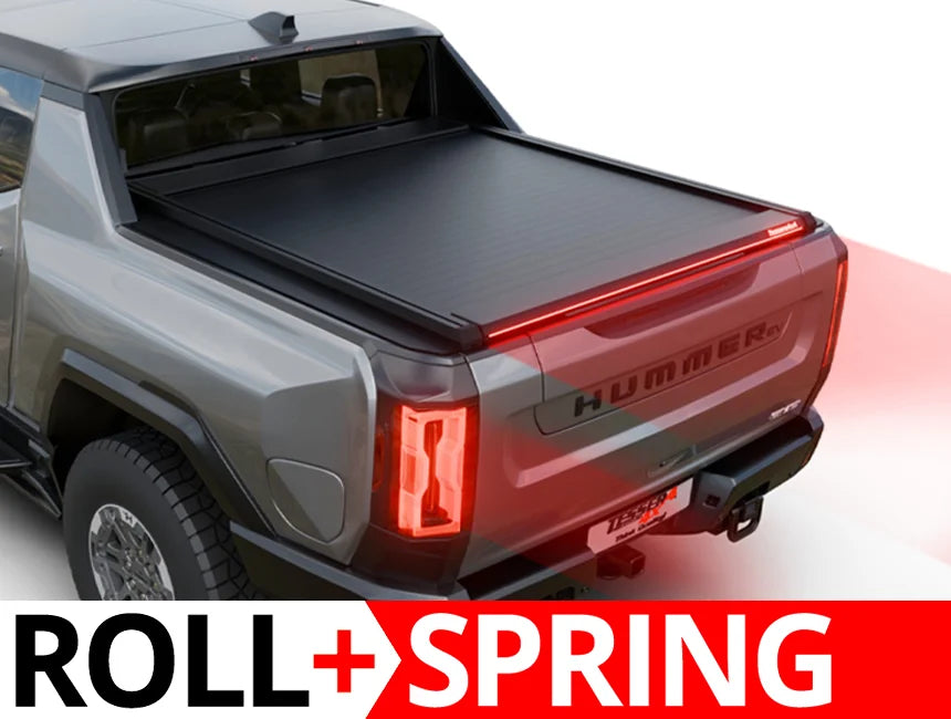 Tessera Roll+ Spring-Assisted Retractable Tonneau Bed Covers