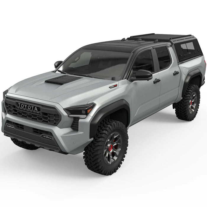 OPENROAD Sliding Glass Side Truck Cap For 2024-2026 Toyota Tacoma 5'8" Bed - PP2PL330030