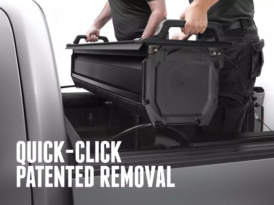 RetraxPRO FRC-4000 EZ-OFF Manual Retractable Tonneau Cover w/ T-Slot Rails For 2004-2015 Nissan Titan 5'7" Bed - R-T-80741