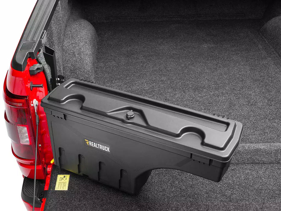 UnderCover Swing Case Truck Bed Toolbox For 2016-2024 Nissan Titan XD & 2017-2024 Nissan Titan