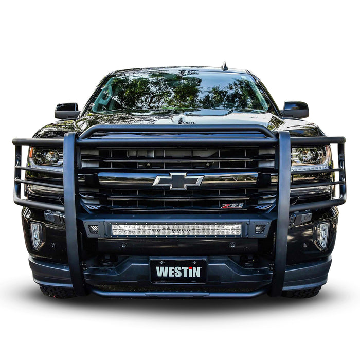 Westin Sportsman X Grille Guard For 2016-2018 Chevrolet Silverado 1500 - 40-33875
