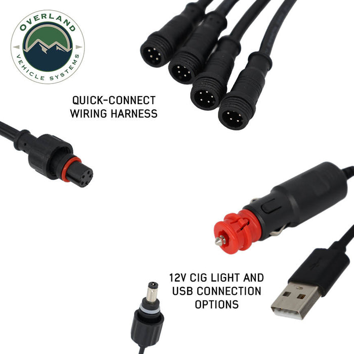 OVS 4 Piece Universal LED Light Kit With Plug and Play - 30100400