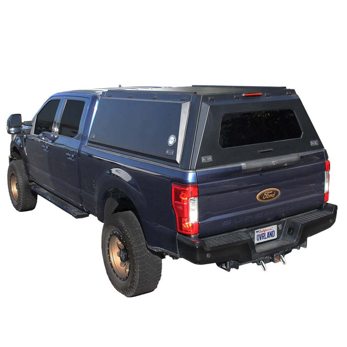 OVS Expedition Truck Caps - Full Wing Doors, Front and Rear Windows & 3rd Brake Light