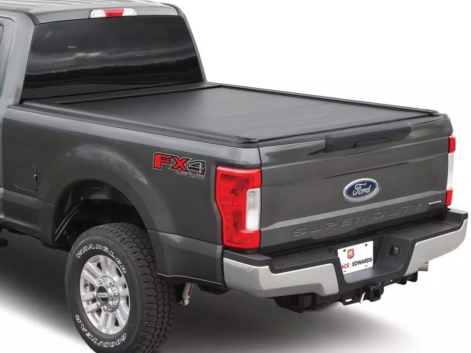 Pace Edwards UltraGroove Metal Manual Retractable Tonneau Cover For 19-26 Chevrolet/GMC Silverado/Sierra 1500 & 2022 1500 LD/LTD 5'8" Bed - KMCA27A58