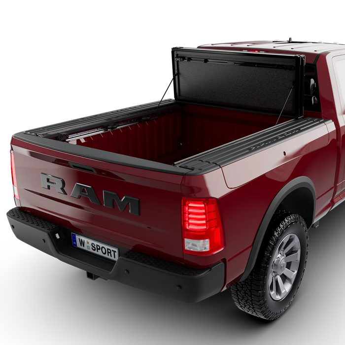 Worksport AL4 Flip-Up Hard Trifold Tonneau Cover For 2019-2026 RAM 1500 5'7" Bed