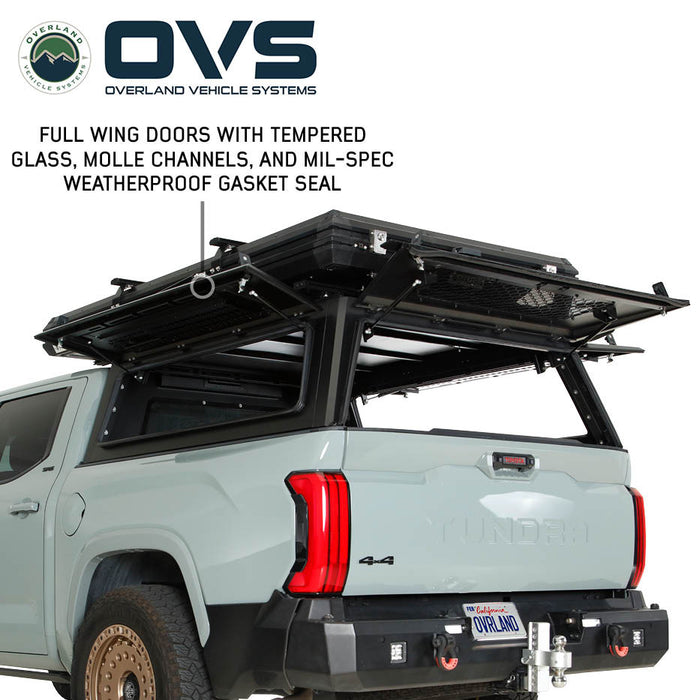 OVS Expedition Pro+ Truck Cap For 2016-2023 Toyota Tacoma 5'1" Bed - 70200001