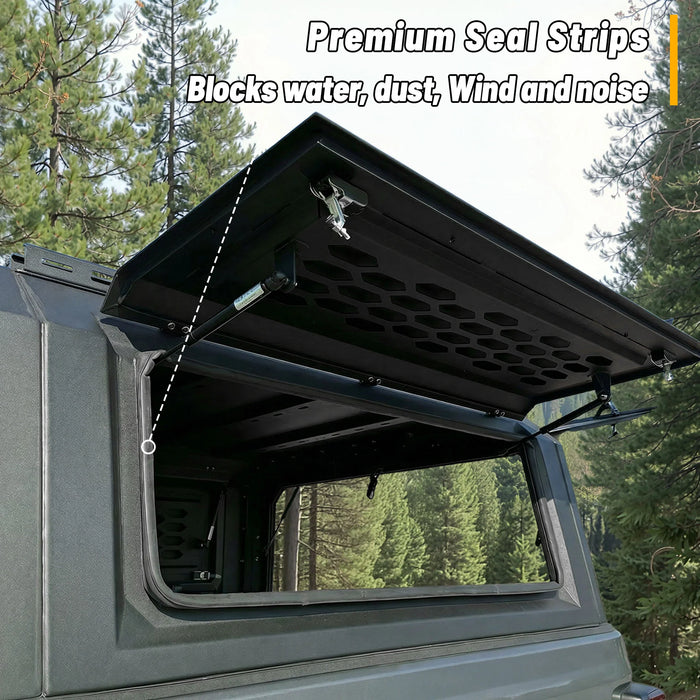 OPENROAD Aluminum Side Truck Cap For 2024-2026 Toyota Tacoma 6'2" Bed - PP2PL330005