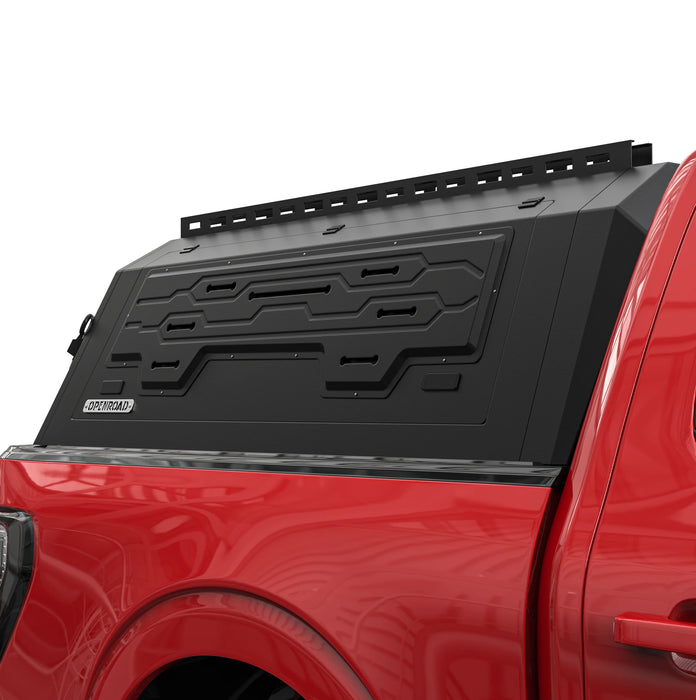 OPENROAD Aluminum Side Truck Cap For 2021-2026 Ford F-150 5'7" Bed - PP2PL330013
