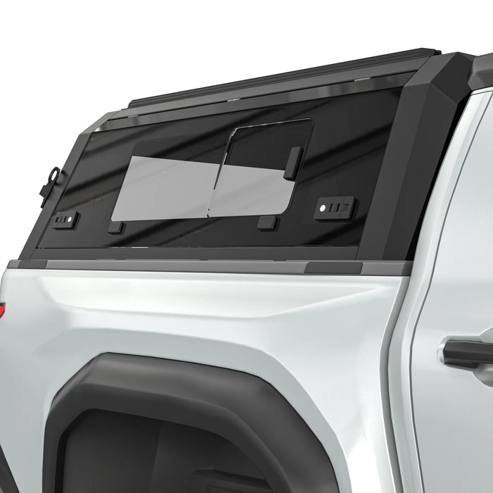 OPENROAD Sliding Glass Side Truck Cap For 2024-2026 Toyota Tacoma 5'8" Bed - PP2PL330030
