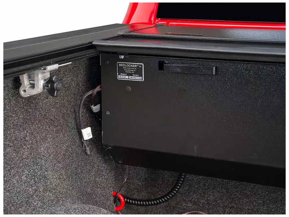 Pace Edwards Bedlocker Electric Retractable Tonneau Cover For 2019-2023 Ford Ranger 6'1" Bed