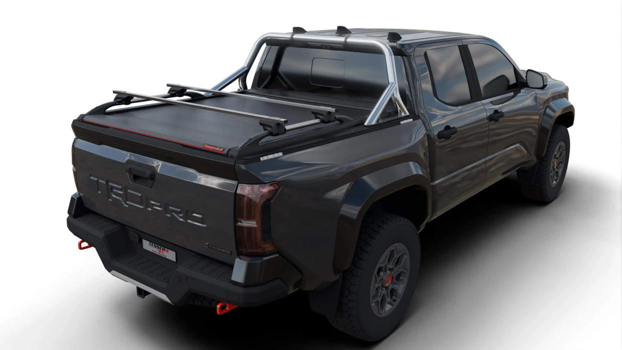 Tessera SE Manual Retractable Tonneau Bed Cover For 24-26 Toyota Tacoma 6'2" Bed - 5212062605009