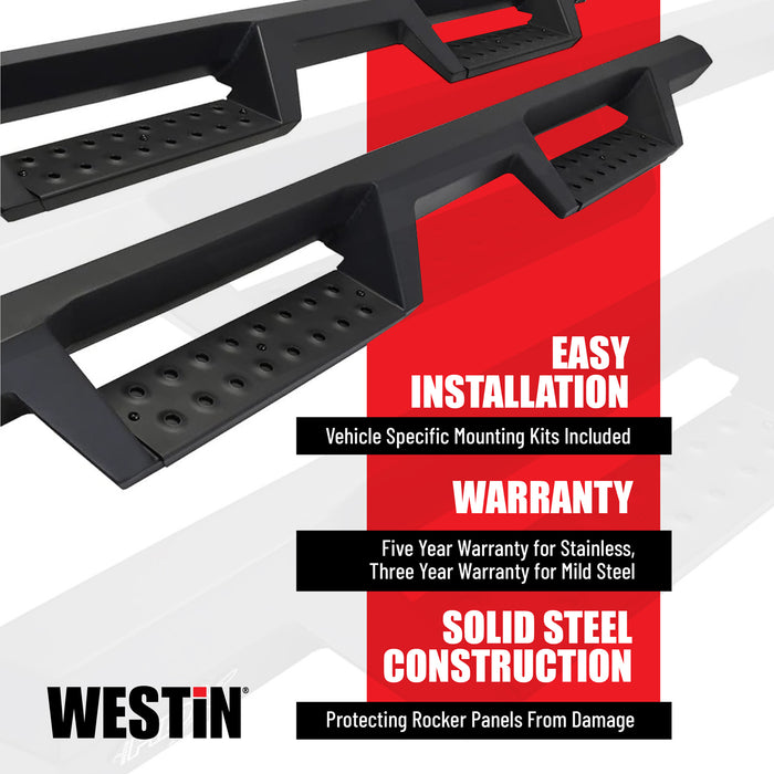 Westin HDX Drop Nerf Step Bars For 09-18 Dodge RAM 1500, 19-24 1500 Classic & 10-27 2500/3500