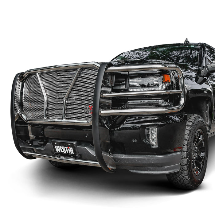Westin HDX Grille Guard For 2016-2018 Chevrolet Silverado 1500