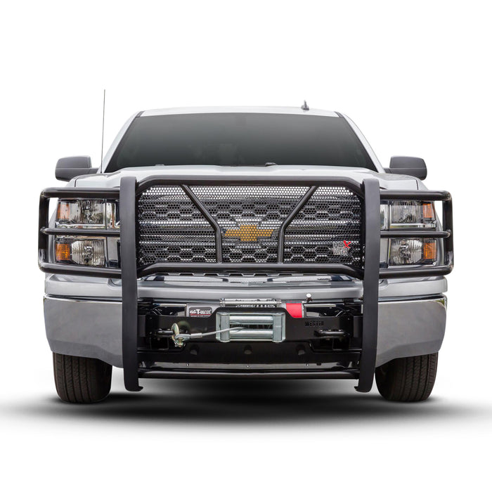 Westin HDX Winch Mount Grille Guard For 2014-2015 Chevrolet Silverado 1500 - 57-93685