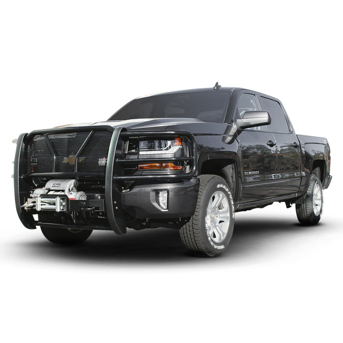Westin HDX Winch Mount Grille Guard For 2016-2018 Chevrolet Silverado 1500
