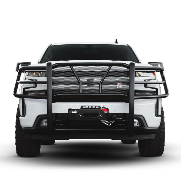 Westin HDX Winch Mount Grille Guard For 2019-2026 Chevrolet Silverado 1500