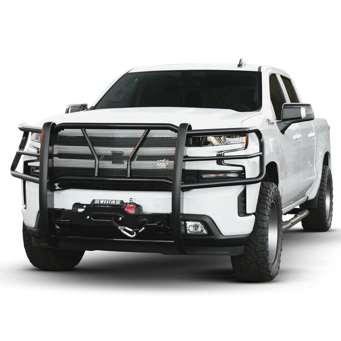 Westin HDX Winch Mount Grille Guard For 2019-2026 Chevrolet Silverado 1500