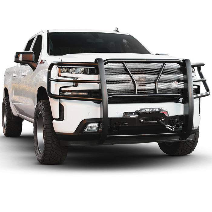 Westin HDX Winch Mount Grille Guard For 2019-2026 Chevrolet Silverado 1500