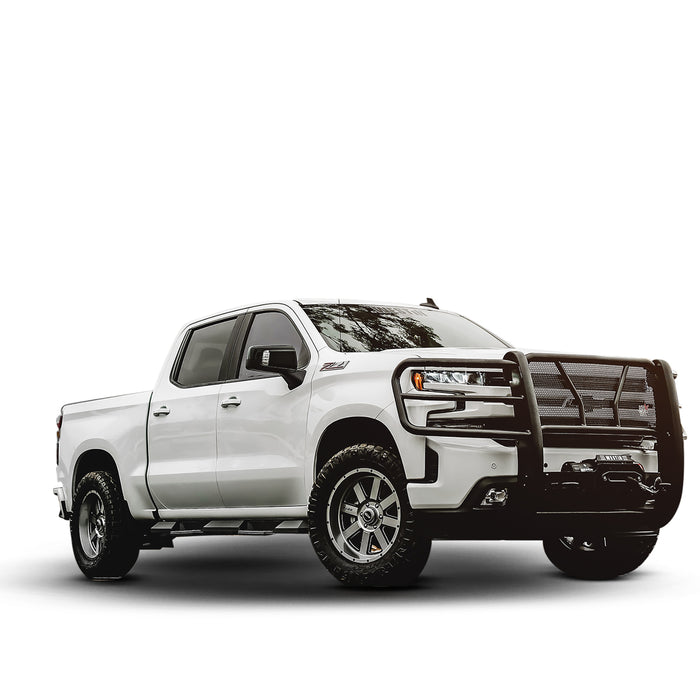 Westin HDX Winch Mount Grille Guard For 2019-2026 Chevrolet Silverado 1500