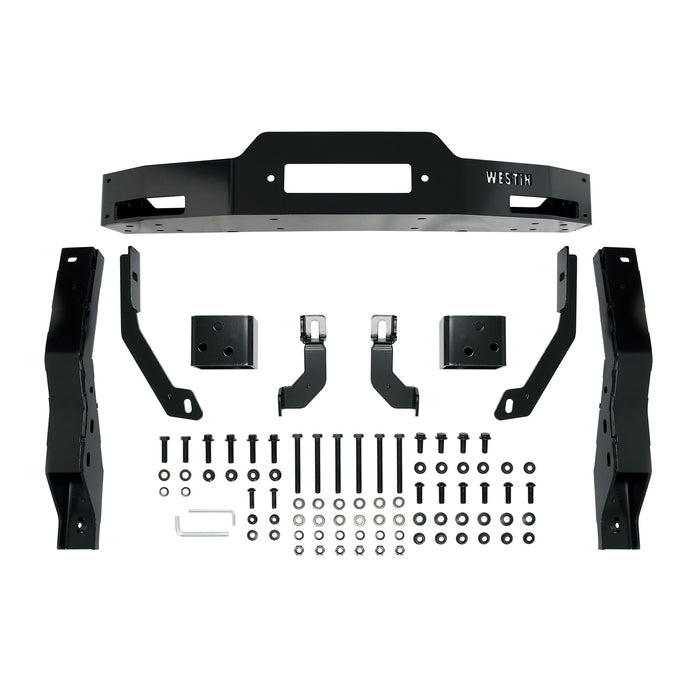 Westin HDX Winch Mount Grille Guard For 2020-2026 Chevrolet Silverado 2500/3500