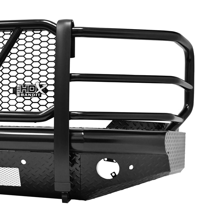 Westin HDX Bandit Grille Guard Front Bumper For 15-19 Chevrolet Silverado 2500/3500 - 58-31155