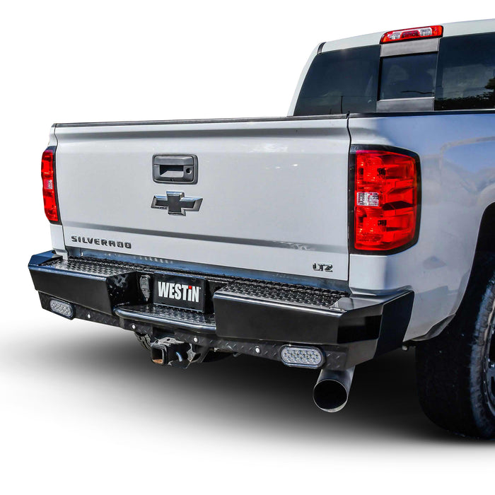 Westin HDX Bandit Rear Bumper For 15-19 Chevrolet/GMC Silverado/Sierra 2500/3500 - 58-341155