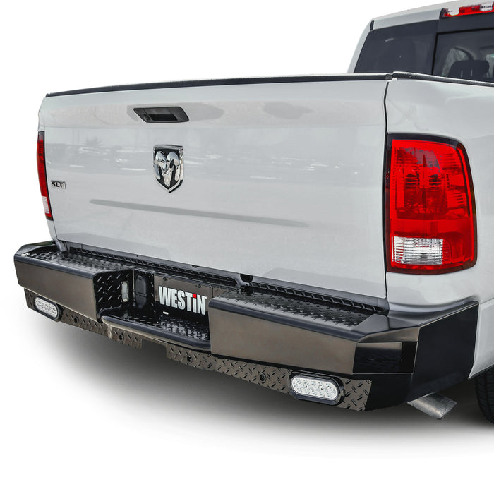 Westin HDX Bandit Rear Bumper For 09-18 RAM 1500, 19-24 Classic & 10-26 2500/3500 - 58-341175