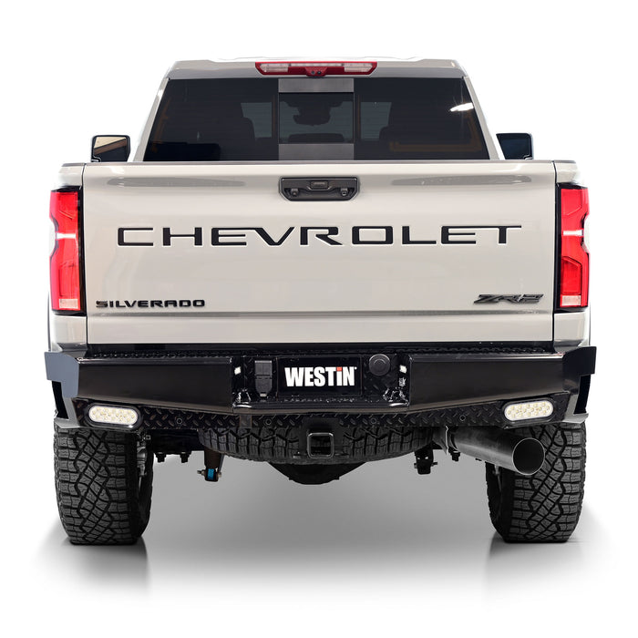 Westin HDX Bandit Rear Bumper For 19-26 GM Silverado/Sierra 1500 & 20-26 2500/3500 - 58-341185