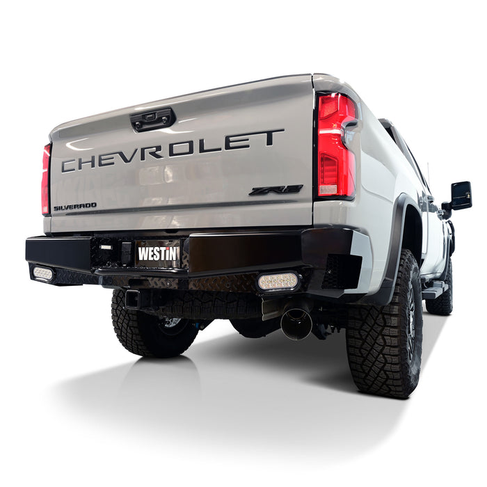 Westin HDX Bandit Rear Bumper For 19-26 GM Silverado/Sierra 1500 & 20-26 2500/3500 - 58-341185