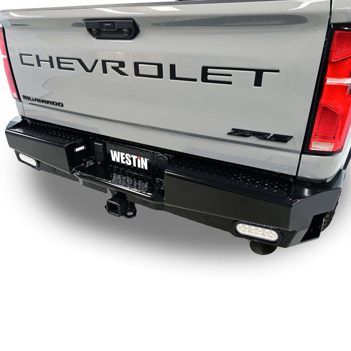 Westin HDX Bandit Rear Bumper For 19-26 GM Silverado/Sierra 1500 & 20-26 2500/3500 - 58-341185