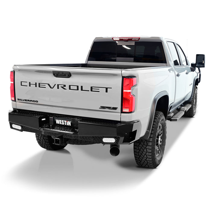 Westin HDX Bandit Rear Bumper For 19-26 GM Silverado/Sierra 1500 & 20-26 2500/3500 - 58-341185