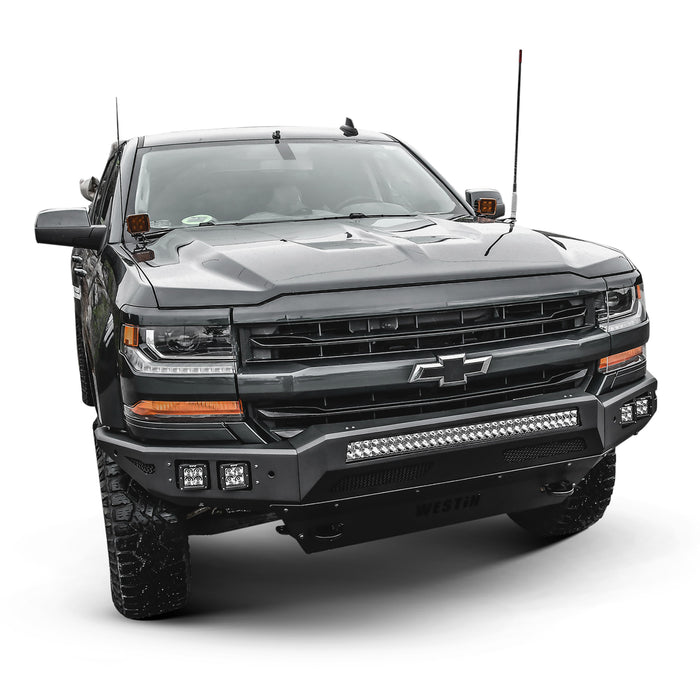 Westin Pro-Mod Front Bumper For 2016-2018 Chevrolet Silverado 1500 (Incl. 2019 LD) - 58-41005