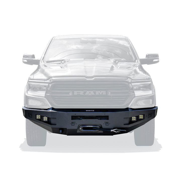 Westin Pro-Series Winch Mount Front Bumper For 2019-2024 RAM 1500 - 58-411075