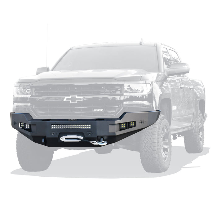 Westin Pro-Series Winch Mount Front Bumper For 15-19 Chevrolet Silverado 2500/3500 - 58-411165