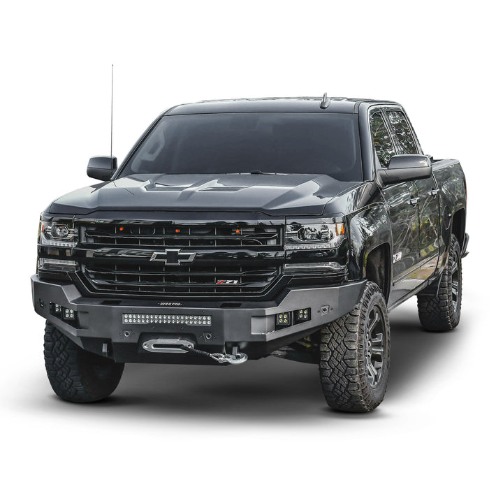 Westin Pro-Series Winch Mount Front Bumper For 15-19 Chevrolet Silverado 2500/3500 - 58-411165