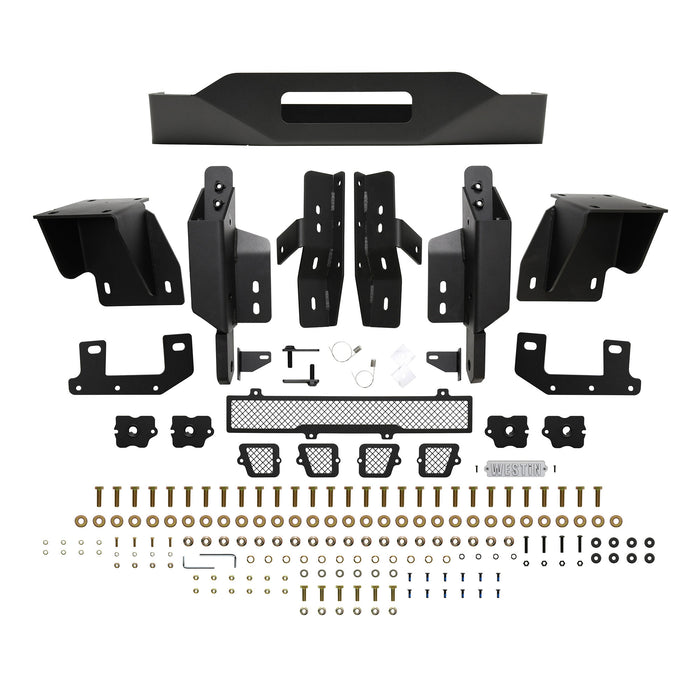 Westin Pro-Series Winch Mount Front Bumper For 15-19 Chevrolet Silverado 2500/3500 - 58-411165