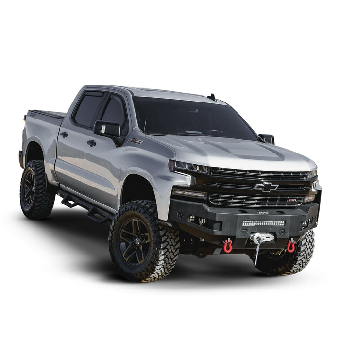 Westin Pro-Series Winch Mount Front Bumper For 19-21 Chevrolet Silverado 1500 (Incl. 2022 LD) - 58-411215