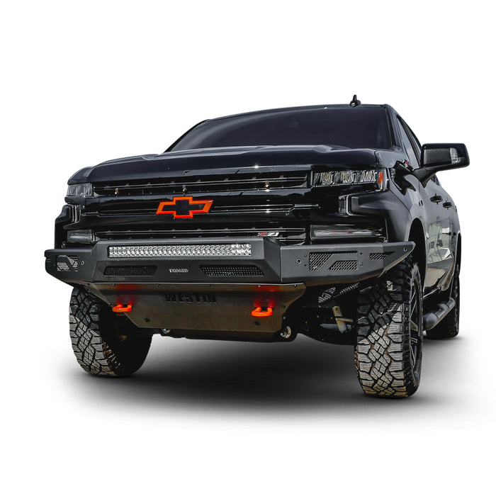 Westin Pro-Mod Front Bumper For 19-21 Chevrolet Silverado 1500 (Incl. 2022 LD) - 58-41215