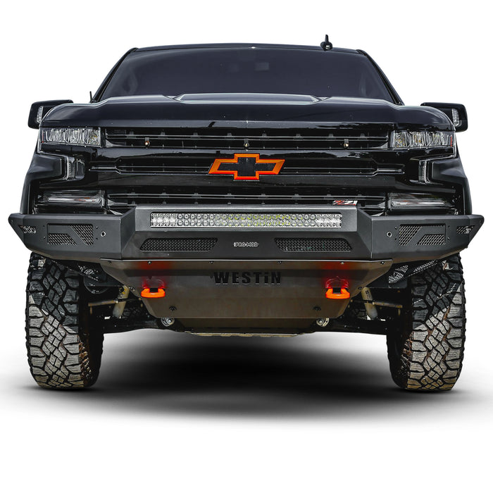 Westin Pro-Mod Front Bumper For 19-21 Chevrolet Silverado 1500 (Incl. 2022 LD) - 58-41215