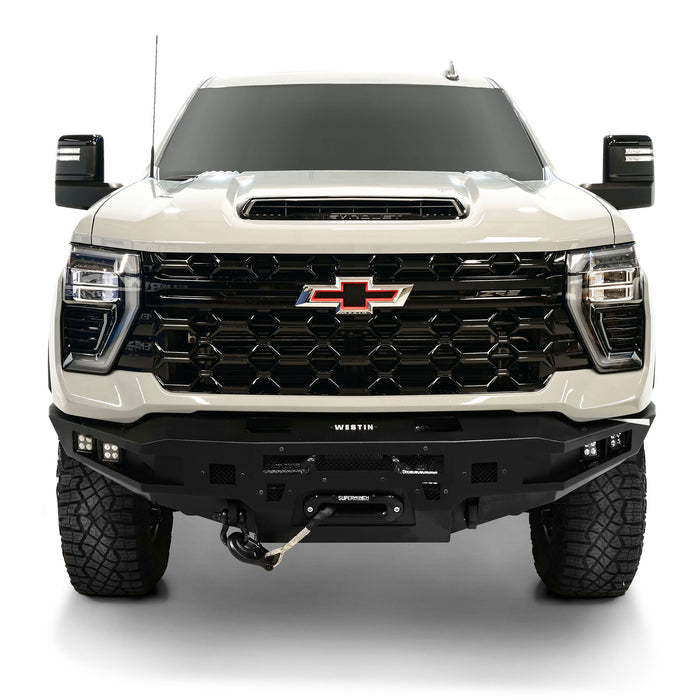 Westin Pro-Series Winch Mount Front Bumper For 2024-2026 Chevrolet Silverado 2500/3500 - 58-414215